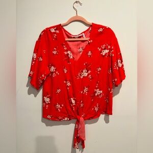 Short sleeve luq top